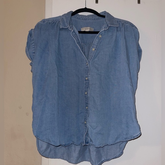 Loft Denim Top - Picture 1 of 2